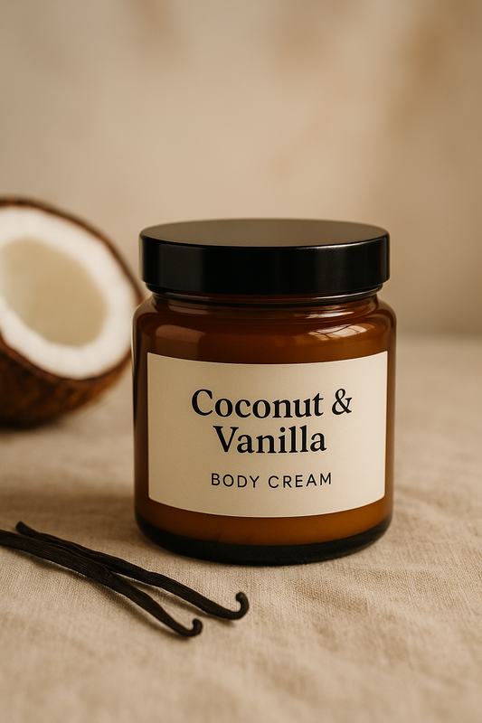 Crema corporal Coco & Vainilla – Hidratación Natural
