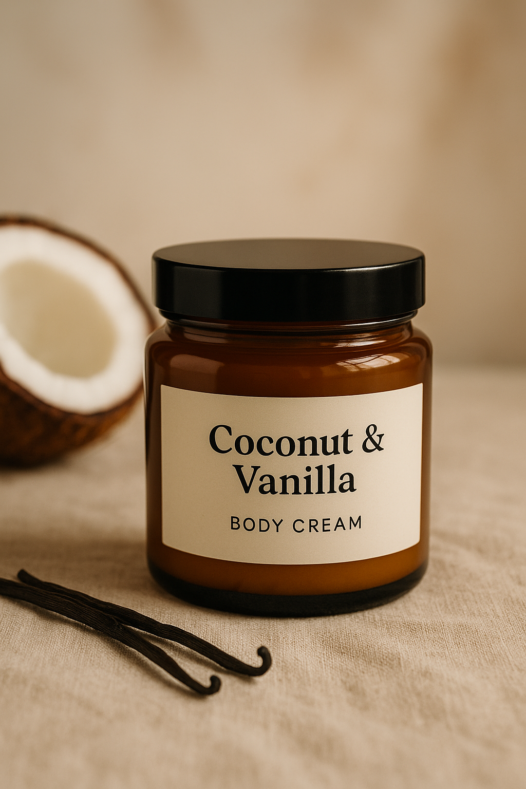 Crema corporal Coco & Vainilla – Hidratación Natural