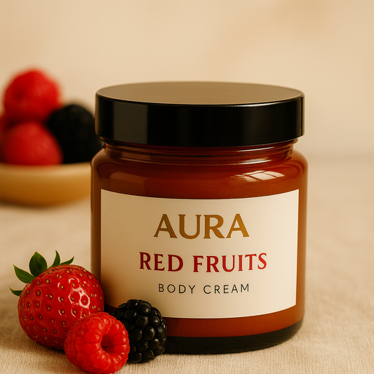 Crema corporal Frutos Rojos – Suavidad y Energía