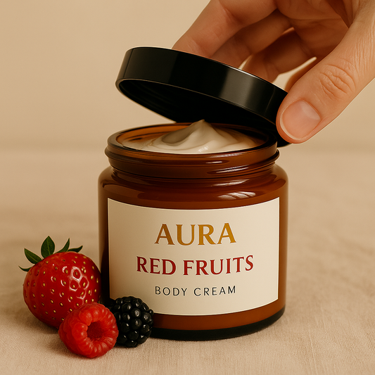 Crema corporal Frutos Rojos – Suavidad y Energía